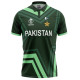 Pakistan ODI World Cup 2023 Half Sleeves Cricket Fan Jersey - 100% Dryfit Polyester - With Name Personalisation