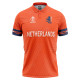 Netherlands ODI World Cup 2023 Half Sleeves Cricket Fan Jersey - 100% Dryfit Polyester - With Name Personalisation