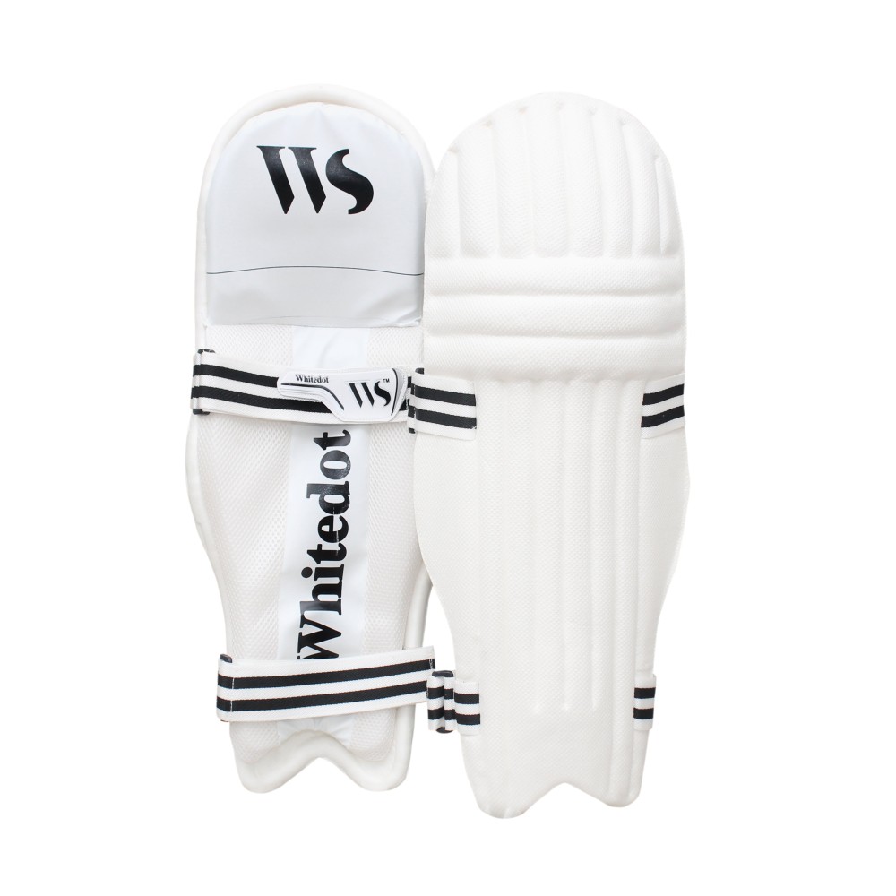 Whitedot Dot 5.1 Ultralight Moulded White Cricket Batting Pad Whitedot Dot 5.1 Ultralight Moulded White Cricket Batting Pad