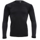 Whitedot Sigma Black Long Sleeve Compression Top