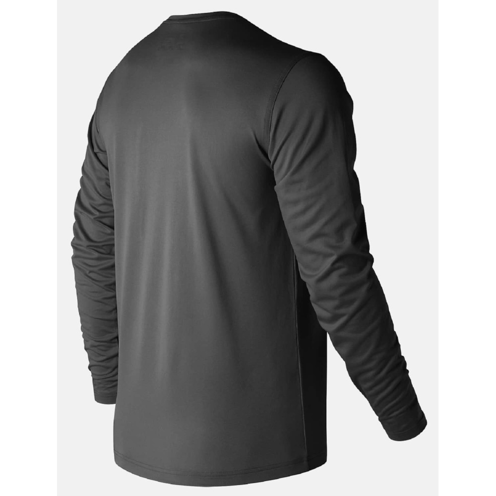 Whitedot Alpha Black Long Sleeve Compression Top