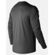 Whitedot Alpha Black Long Sleeve Compression Top