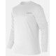 Whitedot Alpha White Long Sleeve Compression Top