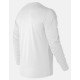 Whitedot Alpha White Long Sleeve Compression Top