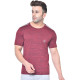 Whitedot FlexFit Round Neck Regular Dry Fit Gym Sports T-Shirt - Wine Whitedot FlexFit Round Neck Regular Dry Fit Gym Sports T-Shirt - Wine