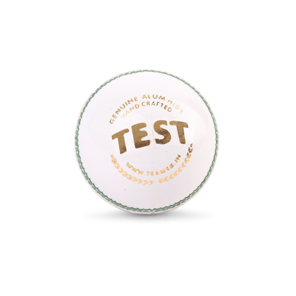 SG Test White Cricket Leather Ball