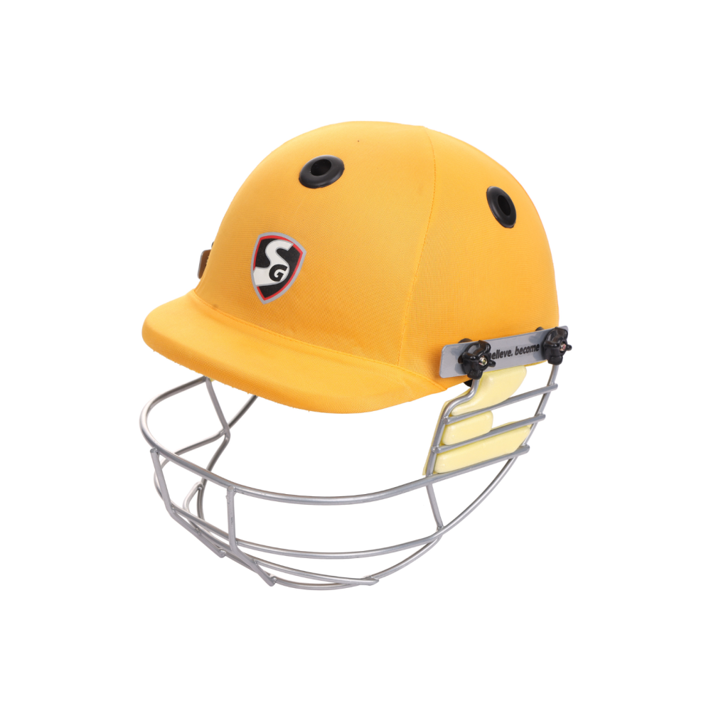 SG Blazetech Coloured Cricket Helmet (Yellow) SG Blazetech Coloured Cricket Helmet (Yellow)