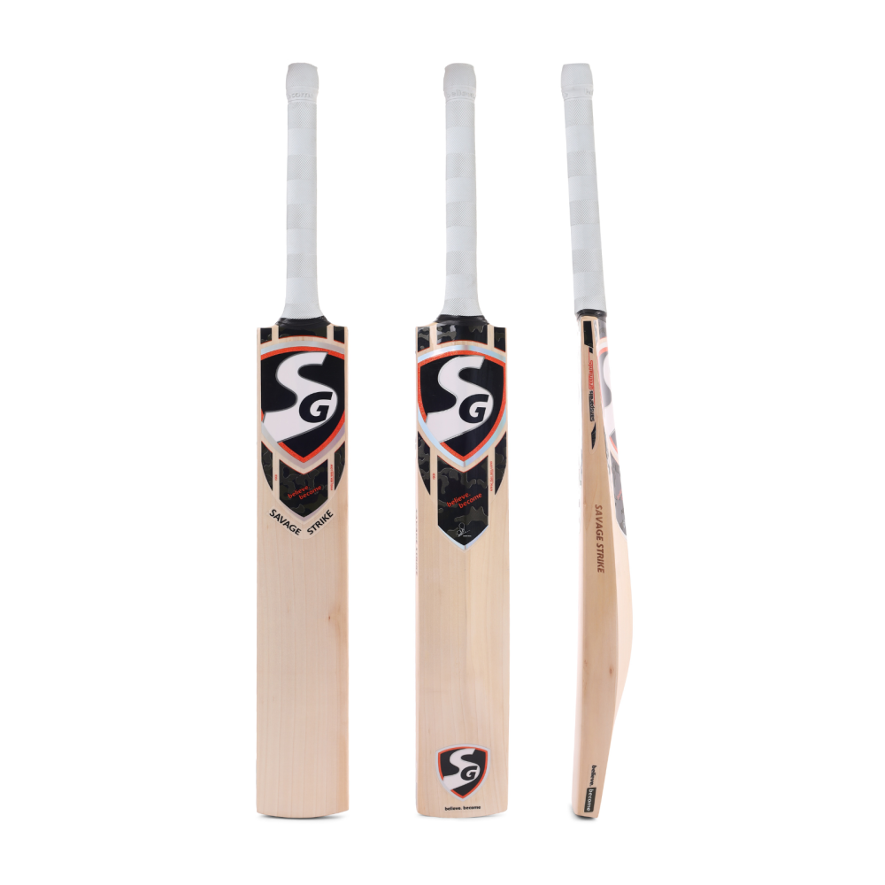 SG Savage Strike English Willow Cricket Bat (Hardik Pandya Series) SG Savage Strike English Willow Cricket Bat (Hardik Pandya Series)