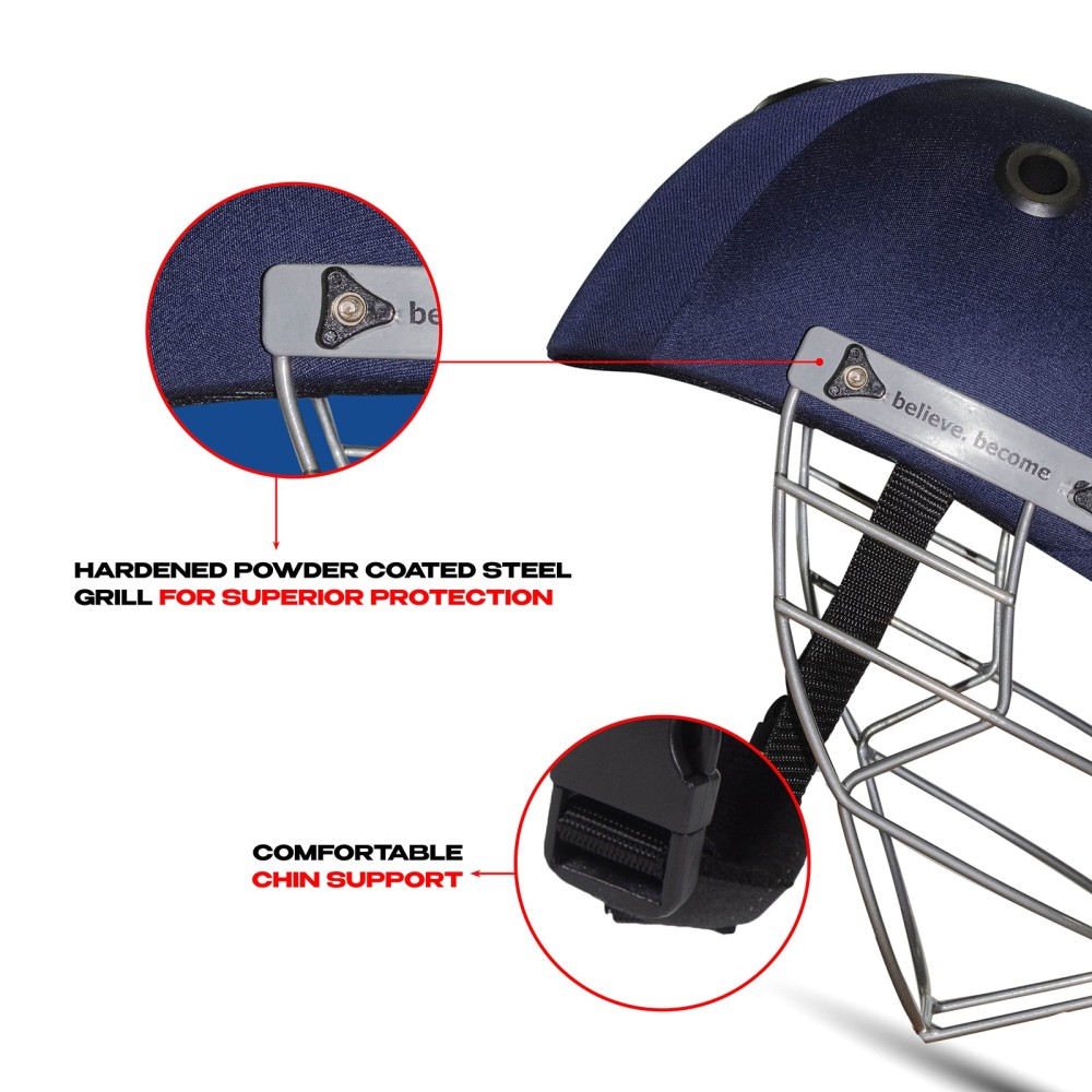 SG Club Cricket Helmet (Navy) SG Club Cricket Helmet (Navy)