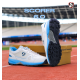 SG SCORER 6.0 Cricket Shoe Design for Performance on the Field - White/Aqua/Black